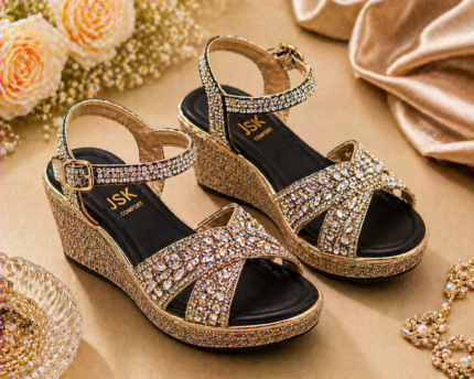 Stone Work Party Sandals
