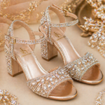 Crystal Bridal Heel Sandals